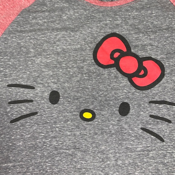 Hello Kitty by Sanrio Baseball Style Shirt - Picture 2 of 4